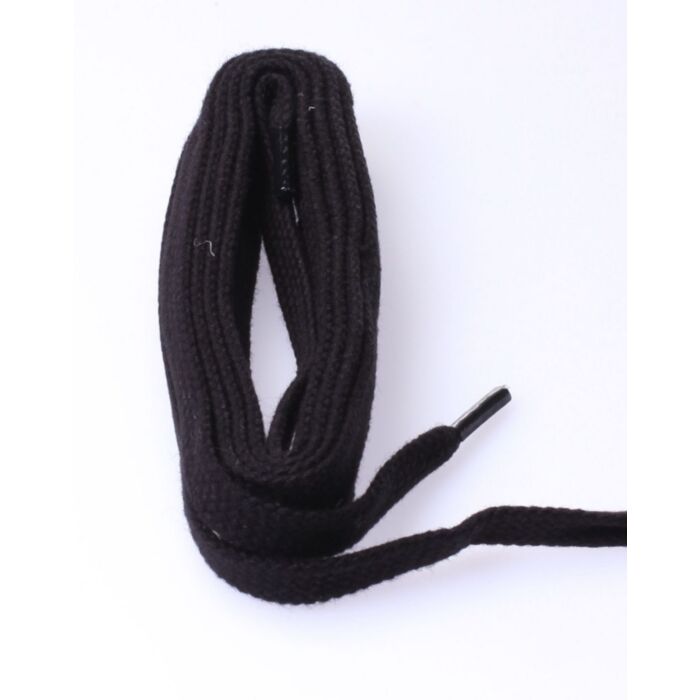 Flat laces 90cm black