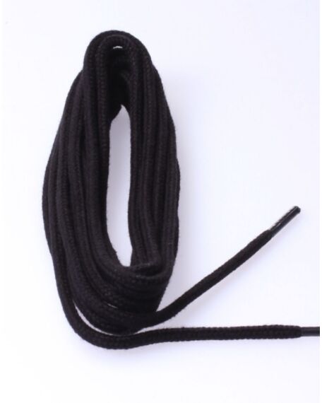 Round laces 180cm black